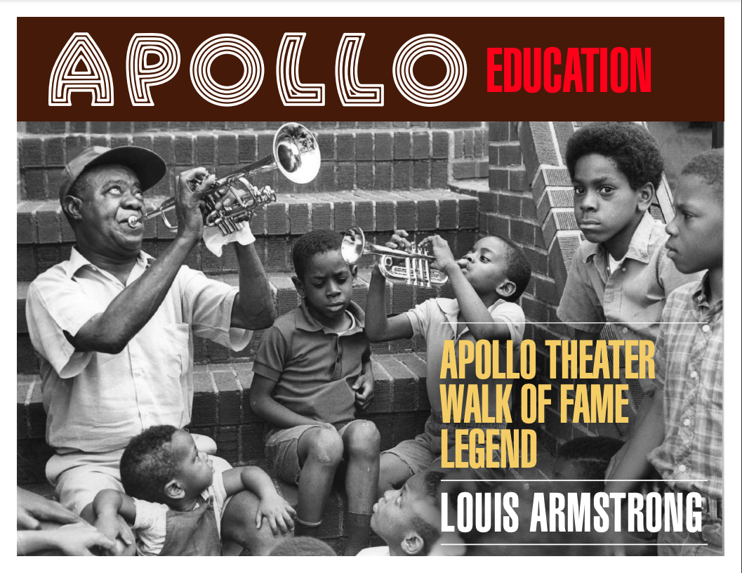 Apollo Theater Walk of Fame Legend - Louis Armstrong